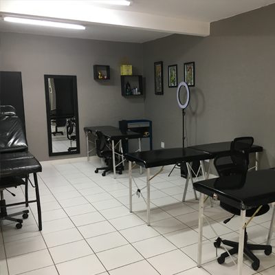 Área de atendimento da NT Tattoo